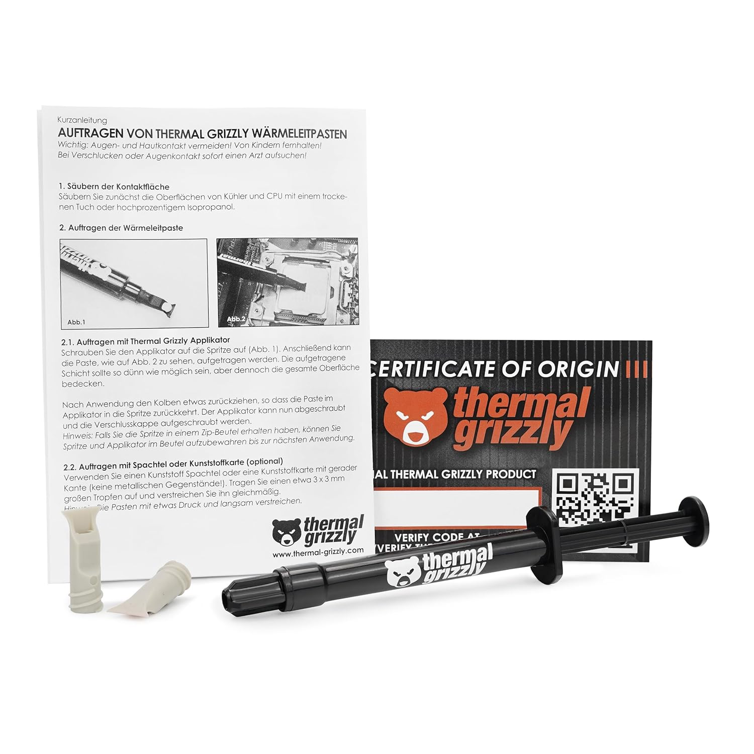 Thermal Grizzly Kryonaut Extreme (2g) High Performance Thermal Paste Thermal Grizzly Kryonaut Extreme (2g) High Performance Thermal Paste